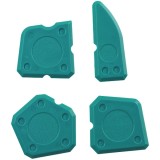 Wolfcraft SP 100 - Set 4 spatule pentru rosturi