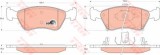 Set placute frana,frana disc TOYOTA AVENSIS (T22) (1997 - 2003) TRW GDB3163