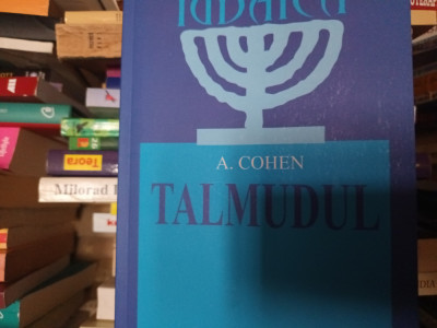 TALMUDUL- ABRAHAM COHEN, HASEFER 2014, 536 PAG foto