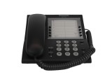 Telefon analogic Panasonic KX-T7710NE-B cu 5 taste de memorie, cabluri pentru receptor