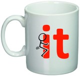 Cana alba personalizata &quot;it&quot;, INOVATIX&reg;. 330ml, Oem