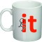 Cana alba personalizata &quot;it&quot;, INOVATIX&reg;. 330ml