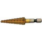 Burghiu Metal Hss Titanat In Trepte 4-12 Mm