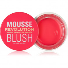 Makeup Revolution Mousse blush culoare Grapefruit Coral 6 g