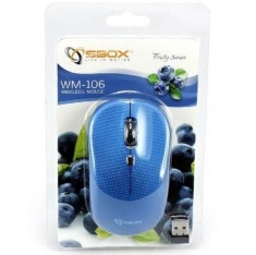 Sbox Mouse Wireless Albastru WM-106 45506598 foto