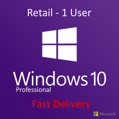 Windows 10 Pro 32/64 Bit Licenta (Retail Key) foto