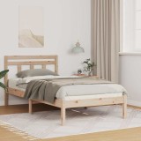 Cumpara ieftin Cadru de pat Maro 100 x 200 cm Lemn masiv de pin