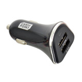 Incarcator auto Carpoint pentru USB de la priza auto , 2xUSB, 12V/ 24V, iesire 5V 4.8A