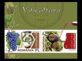 Cumpara ieftin ✅ RO 2010 LP 1884 a " Viticultura - emisiune comuna Romania - Cipru " , serie bloc/colita 482 , tiraj 9.500 , MNH