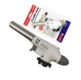 Arzator reincarcabil si portabil pentru flambat, alb,18 cm