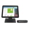 Sistem POS HP 600 G2 Mini PC, Intel Core i5-6500T 2.50 - 3.10GHz, 8GB DDR4, 128GB SSD, Windows 10 Pro + Monitor Nou Touchscreen OptimX Pro MY17, 17 In
