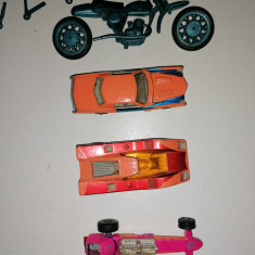 LOT 4 MASINUTA METAL / MOTO MATCHBOX / HOTWHEELS