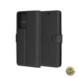 Husa pentru Xiaomi Redmi Note 14 Pro+ 5G / Note 14 Pro 5G / Poco X7 Techsuit Leather Folio Neagra