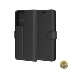 Husa pentru Xiaomi Redmi Note 14 Pro+ 5G / Note 14 Pro 5G / Poco X7 Techsuit Leather Folio Neagra