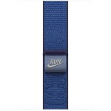 Curea pentru Apple Watch 46mm, Nike Sport Loop, Blue Ribbon