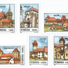 Romania, LP 1582/2002, Cetati sasesti din Transilvania, MNH