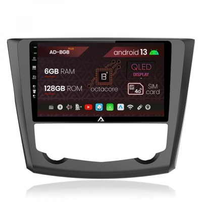 Navigatie Renault Kadjar, Android 13, B-Octacore 6GB RAM + 128GB ROM, 9 Inch - AD-BGB9006+AD-BGRKIT364 foto
