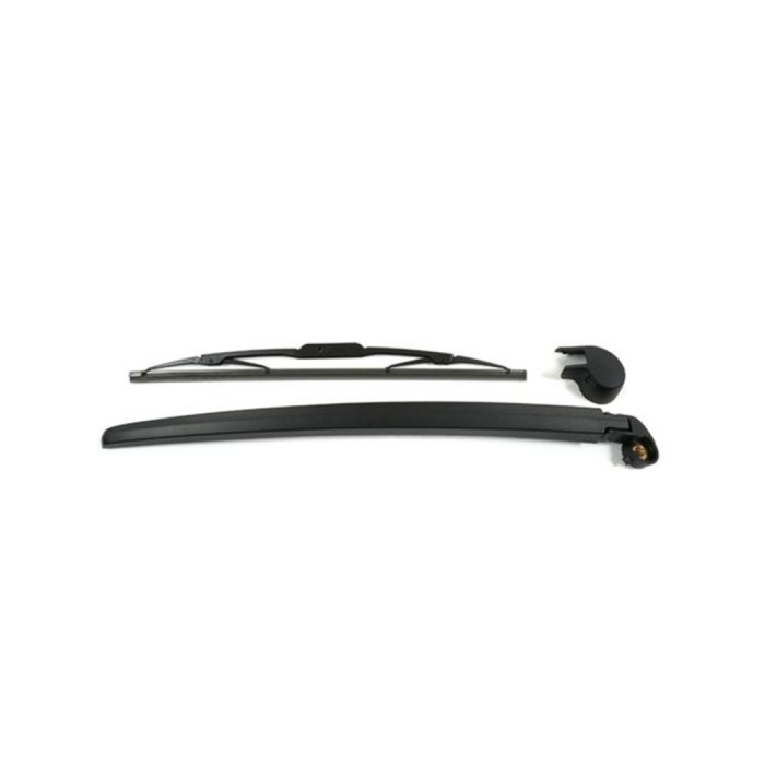 Set brat stergator cu lamela 375 mm pentru luneta Audi A6C6 11.04-10.08