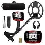 Detector metale profesional 6 moduri, ad&acirc;ncime scanare 25 cm, pinpoint, bobină IP68