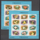 Romania.1988 Flori:Orchidee-Bl. YR.873, Nestampilat