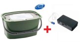 Galeata pentru pestisori vii 7 L + Pompa de aer - Plastilys, ZFISH