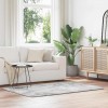 VidaXL Covor shaggy cu pom &icirc;nalt, NAVARRA, gri argintiu, 120x170 cm 4102828
