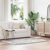 VidaXL Covor shaggy cu pom &icirc;nalt, NAVARRA, gri deschis, 120x170 cm