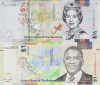 Bancnota Bahamas 1/2 si 1 Dolar 2017/19 - PNew UNC ( set x2 )