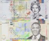 Bancnota Bahamas 1/2 si 1 Dolar 2017/19 - PNew UNC ( set x2 - vezi descriere )