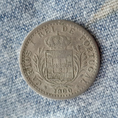 MONEDA 100 REIS 1900 PORTUGALIA