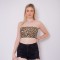 Bustiera cropped Animal Print Pull&amp;Bear