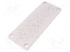Garnitura cu mai multe orificii pentru cabluri, panou {{Grosime panou}}, {{Material}}, HT HI TECH POLYMERS - HTC-25-TPE