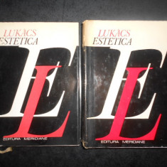 GEORG LUKACS - ESTETICA 2 volume (1972-1978, editie cartonata)