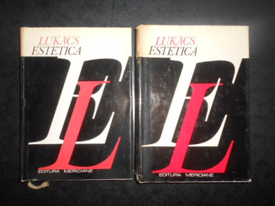 GEORG LUKACS - ESTETICA 2 volume (1972-1978, editie cartonata) foto