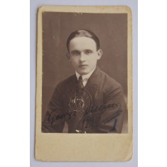 CDV Atelier Romania Alba Iulia Sternad - T&acirc;năr - ștampilă Ministerul Comunicațiilor