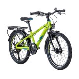 Bicicleta Copii Raymon TwoRay 1.5 Street - 20 Inch, 270 mm, Verde - Tourney Ultimate FactoryBikes