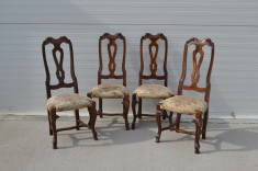 Set 4 scaune neo-baroc foto