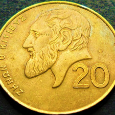 Moneda exotica 20 CENTI - CIPRU, anul 1994 * cod 1277 C
