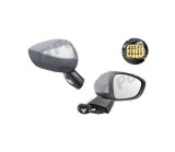 Oglinda exterioara Citroen C4 (B7), 09.2010-2011, Dreapta, reglare electrica; grunduit; incalzita; geam convex; cromat; senzor temperatura; 9 pini; c