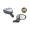 Oglinda exterioara Citroen C4 (B7), 09.2010-2011, Dreapta, reglare electrica; grunduit; incalzita; geam convex; cromat; senzor temperatura; 9 pini; c