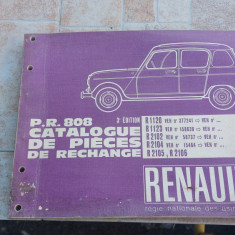 Manual reparații piese Renault R4 1966 vintage