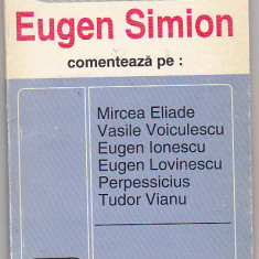 bnk ant Eugen Simion comenteaza pe ....