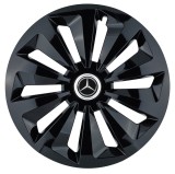 Cumpara ieftin Set 4 capace roti Fox negru R16 pentru gama auto Mercedes-Benz, Autohelix MSA