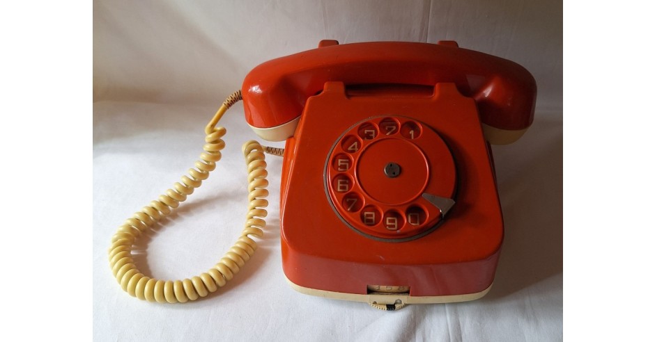 Telefon fix cu disc - Electromagnetica - EM 72 - aparat vechi romanesc ...