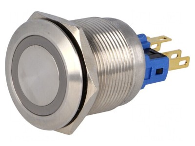 Comutator Anti-Vandalism 3A/220VAC GQ22-11ZE/R/12V foto