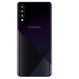 Capac Original cu geam camera Samsung Galaxy A30s negru Swap (SH)