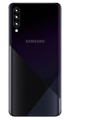 Capac Original cu geam camera Samsung Galaxy A30s negru Swap (SH) foto