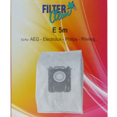 E5/PH5M E5M SACI ASPIRATOR PROGRESS/ELECTROLUX/PHILIPS FL0007-K pentru aspirator FILTERCLEAN