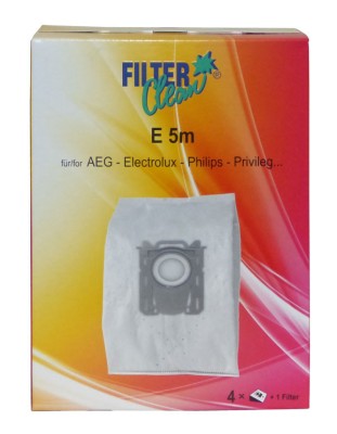 E5/PH5M E5M SACI ASPIRATOR PROGRESS/ELECTROLUX/PHILIPS FL0007-K pentru aspirator FILTERCLEAN foto