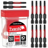 Set biti de impact T20, 50 mm S2, 10 bucati, Tvardy T00178-50-10